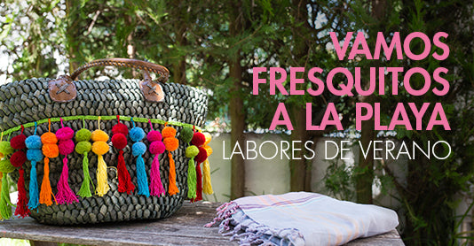 Labores de verano con algodones Caricia
