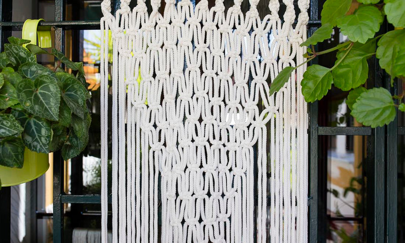 Labores de macramé para decorar tu casa este verano